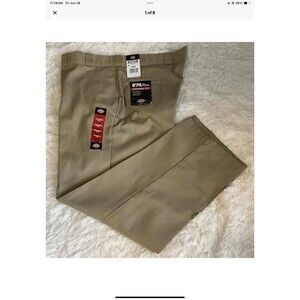 Dickies Men's 874 Classic Original Fit Uniform Work Pants Khaki Size 46x30 NEW
